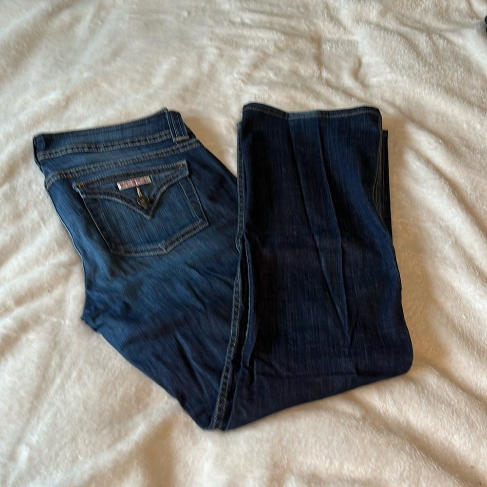 Like new Hudson denim jeans dark blue - W32